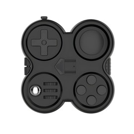 ENN LLC Fidget Pad Stress Relief Toy (All Black)