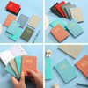 MANJIAMEI Mini 2025 Pocket Agenda, PU Texture Cover 120 Pages