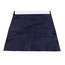 Weldas® Helmet Front Neck Bib with Helmet Attached Velcro 44-7182, Black