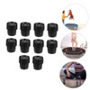 NOLITOY 10pcs Trampoline Leg Caps Replacement Anti-Slip Trampoline Pad for