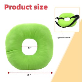 welsoon Pillow with an Ear Hole Small Ear Pain Pillow with Headband for Ear Pain and CNH Ear Piercing Ear Inflammation Pressure Sores Side Sleeping Pillow Ear Guard Cushion