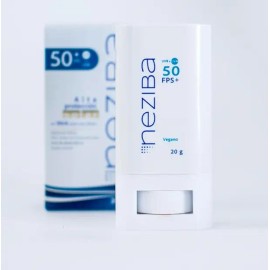 Protector Solar Neziba Barra Stick Vegano Parabenos Defender Cera Abeja Blanca Spf50 Resistente Agua Uso Diario Previene Envejecimiento Prematuro