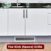 Fits 2x12 Duct Opening | Toe Kick Vent Cover by