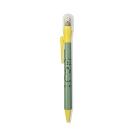 Square Miffy Permanent Ballpoint Pen 0.7 Kururin Ballpoint Pen, Yellow BS24-15
