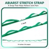 Abiarst Stretching Strap Yoga Strap for Physical Therapy, 10 Loops