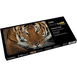 National Geographic PhotoArk Malayan Tiger 1000 Piece Jigsaw Puzzle Joel Sartore