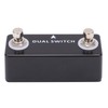Guitar Foot Switch Pedal Dual Footswitch Tap Momentary Lock Free