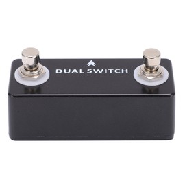 Guitar Foot Switch Pedal Dual Footswitch Tap Momentary Lock Free Controller Accessory