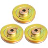 UP2WIN 3 Pack M163464 Mower Spindle Pulley Compatible with JD