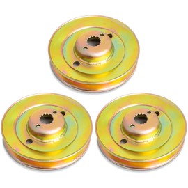 UP2WIN 3 Pack M163464 Mower Spindle Pulley Compatible with JD Ztrak Zero Turn Mowers, Deck Spindle Pulley Compatible with John Dee re Z425 Z435 Z445, Replace M154394