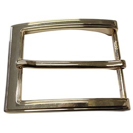 BELTINGER Belt Buckle 3.5 cm | Belt Buckle 3.5 cm | Buckle Belt Buckle 35 mm Solid | Pin Buckle | For Interchangeable Belt 3.5 cm, Gold, shiny