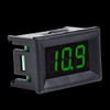 Voltímetro Digital LED, Medidor de Voltaje de Pantalla de 2,4-30
