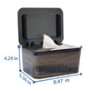 Hswt Wipes Dispenser Seal-Designed Wipe Dispenser Holder Wipes Case Box