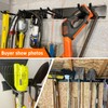 Charmount 18 Pcs Garage Storage Organization Wall Mount,96 Inch Adjustable