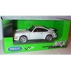 welly nex models white P0RSCHE 911 964 turbo car 1:24