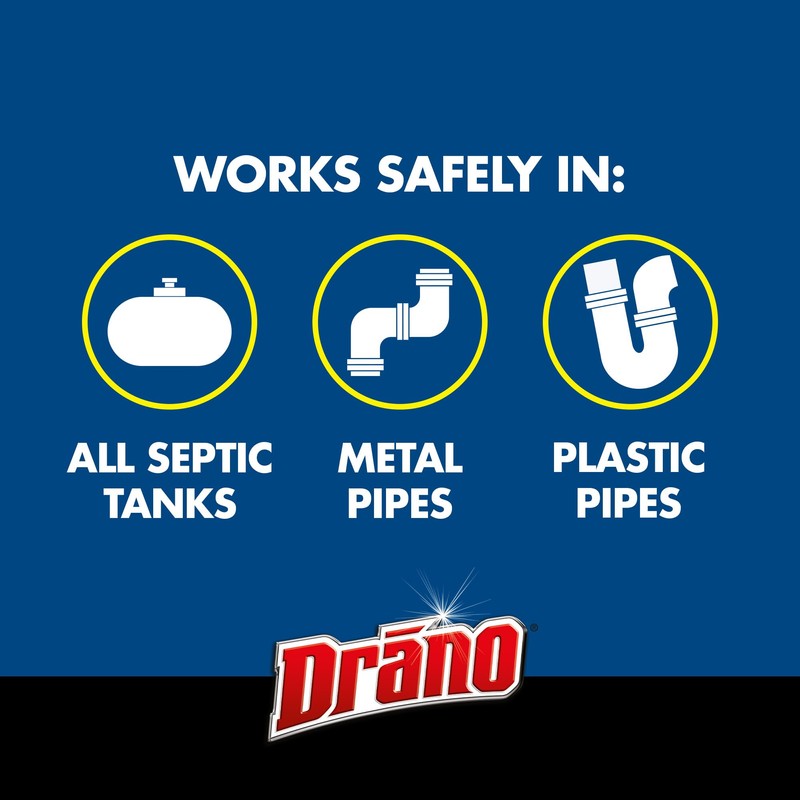 Drano Advanced Septic Tank Treatment Pods, Avoid Expensive Repairs by