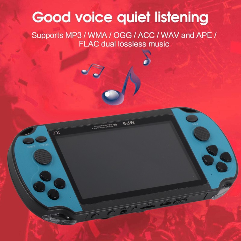 4.3 Inch HD Handheld Game Console Dual Joystick