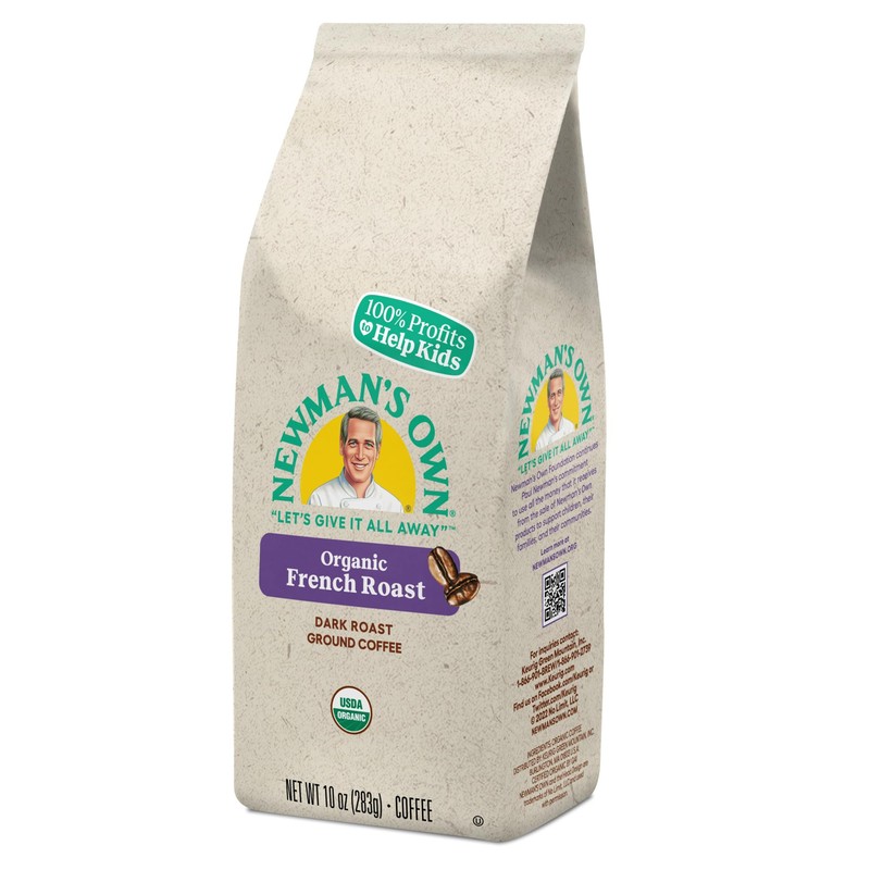 Newman's Own Organics Newman's French Roast, Ground Coffee, Fair Trade