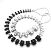 Xxzhiho 44Pcs Nut and Bolt Thread Checker,27 Standard & 23