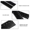 eBoot Plastic Ruler Straight Ruler Plastic Measuring Tool 12 Inches