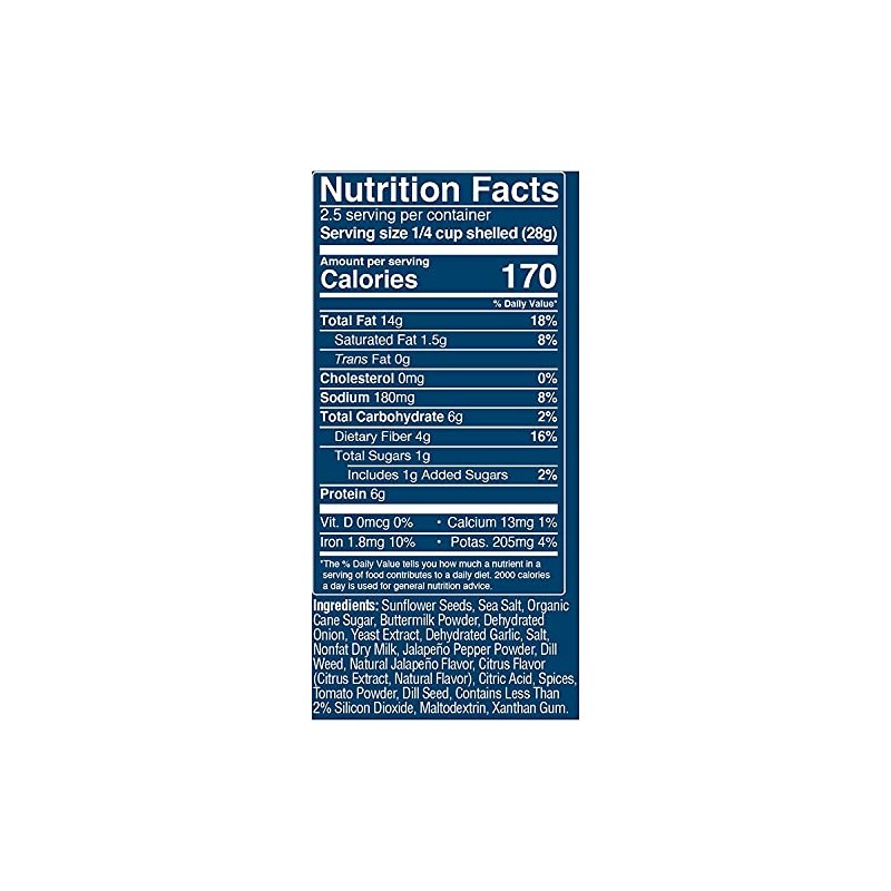 Chinook Seedery Sunflower Seeds Jalapeno Ranch - 3 pack, gray,