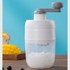 Manual Ice Shaver Versatile Portable Snow Cone Machine Shaved Ice