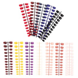 Ipetboom 12 Sets Square Fake Nails Press on Nails for Women Manicure Supplies Decor