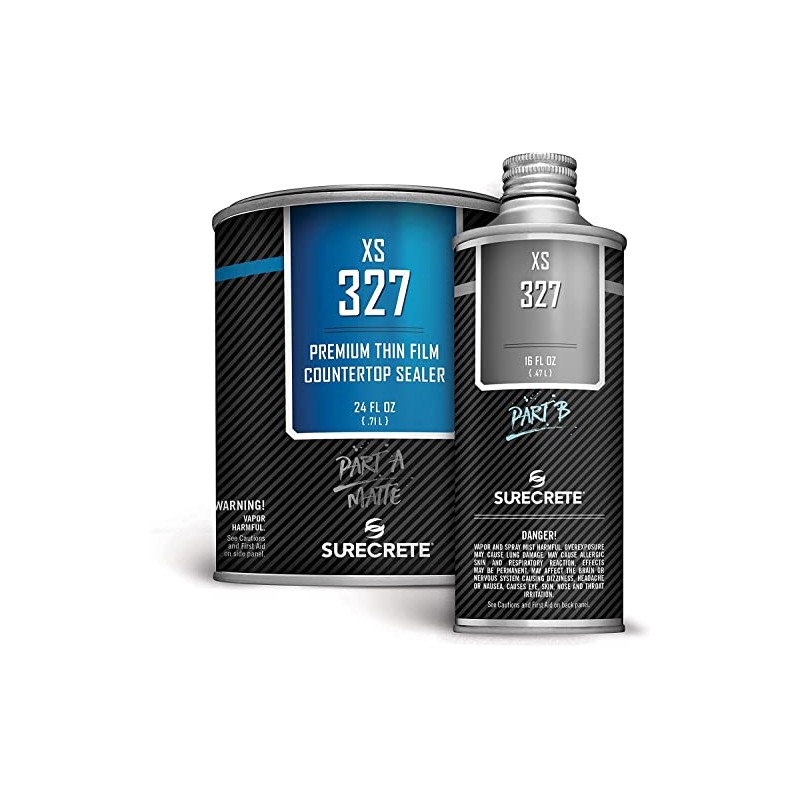 Concrete Countertop Water Based Sealer. Food Safe. Matte Finish 1