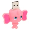 Cartoon U Disk Compatible Optional Memory Cute Elephant Memory Stick