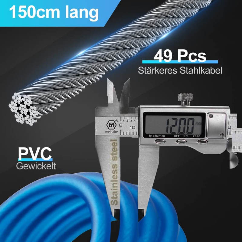 Electronic Cable Lock eLinkSmart Bicycle Lock Fingerprint with Fingerprint /