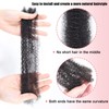 Afro Kinkys Bulk 100% Human Hair 50g/Bundle Colored Afro Kinky