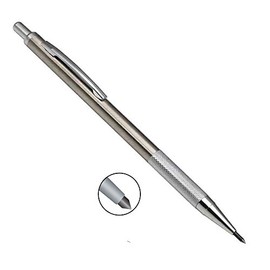 STEINLE R10 scriber made of carbide mechanical pencil 146 mm in ballpoint pen shape including clip with drop mechanism tip interchangeable