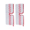 2PCS Microfiber Mop Cleaning Pad Mop Head Mopping Cleaning Cloth