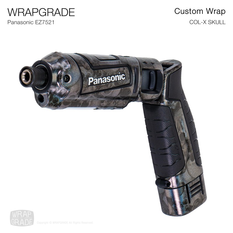 WRAPGRADE Custom Wrap for Panasonic EZ7521 (Coloration X Skull)