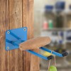 Relaxdays Tool Holder Wall, Length 24 cm, Double Hooks, Wall