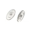 Screw-in Eyeglass Nose Pads,BEHLINE 5 Pairs Glasses Replacement Nose Pieces,Oval
