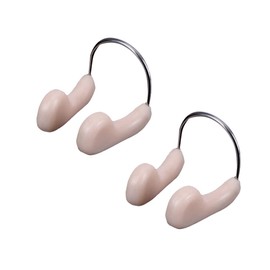 2pcs Nose Plugs for Swimming for Kids Adults Swimming Accessories Nose Clip Toy Water Proof Child