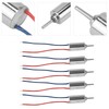 Micro Coreless Motor, 5pcs DC 4.5V 32250RPM Tiny Electric Motor