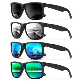 KALIYADI Polarized Sunglasses-for-Men Mens Sunglasses: Classic Polarized Sunglasses with UV Protection for Driving Fishing