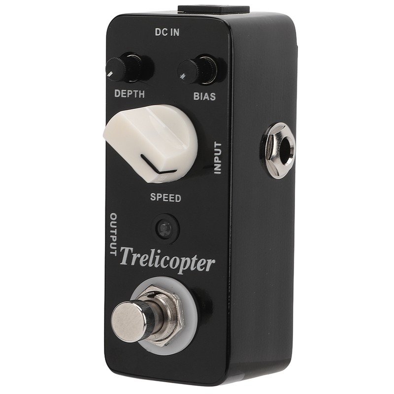 Tremolo Effect Pedal Classic Metal Vibrato Sound Effector Guitar Accessories