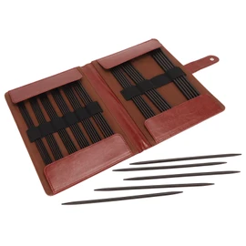 50Pcs Wood Knitting Needle Double Pointed Finely Polished Smoothing Knitting Needles Set for Sleeves Gloves Sweater