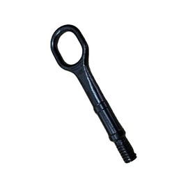 KACEPAR Car Towing Hook, Black Car Tow Hook, Heavy Duty Tow Hook, Bumper Trailer Ring Replacement, 1T0805615A/1T0 805 615A