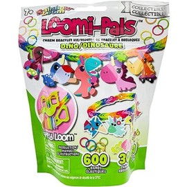 Rainbow Loom Bandai Loomi-Pals Collectibles - Dino Jewellery Maker Crafts | Loom Bands Packets | Loom Bands Bracelet Maker Kit for Boys and Girls | Make Accessories with Loom Band Charms