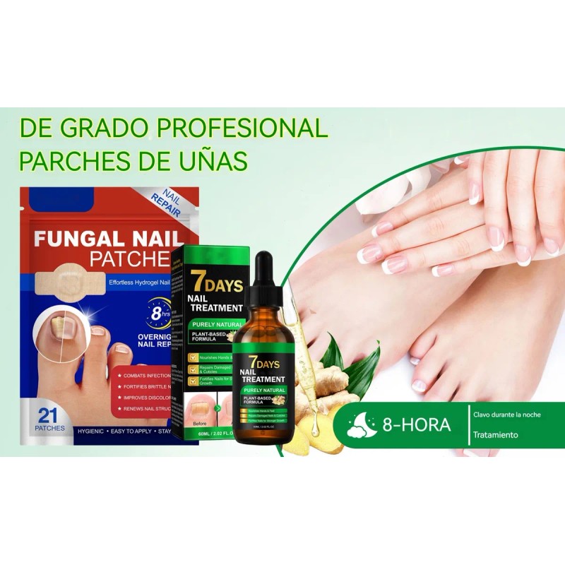 Parches Antimicóticos For El Tratamiento De Uñas