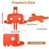 BaYiToo 10 Pcs Bicycle Disc Brake Pad Spacer, Hydraulic Brake