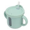 Silicone Sippy Cups Double Handles Lightweight Toddler Training Cup with