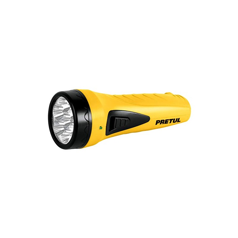 LED rechargeable flashlight, 30 lumens, Pretul