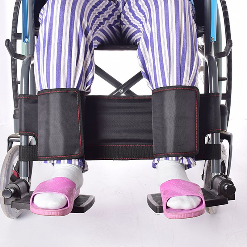 Wheelchair Leg Restraint Belt Breathable Wheelchair Leg Restraint Strap Safety