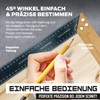 MIB Carpenter's Square with Beech Wood Legs 300 x 41