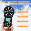 LYCEBELL Digital Wind Gauge, LC-100-WM Digital Anemometer Handheld Wind Meter
